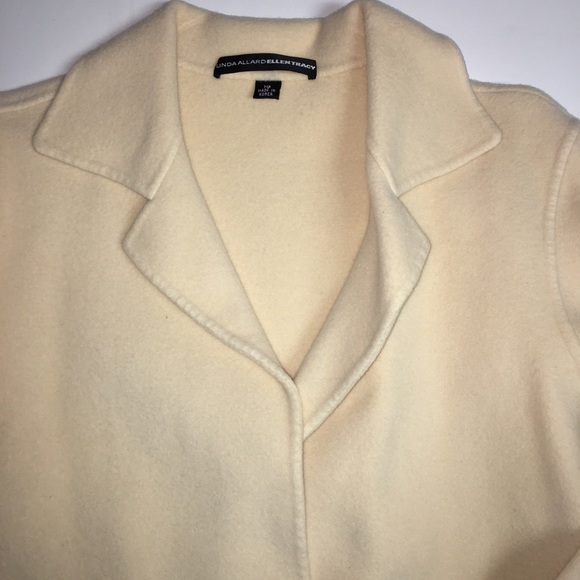 Linda Allard Ellen Tracy Women's Yellow Jacket 10 - Picture 4 of 8